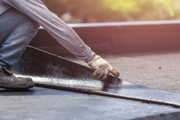 Professional Waterproofing technician working in Independence, VA